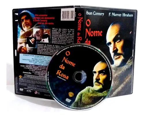 Dvd O Nome Da Rosa 1986-novo-original | MercadoLivre