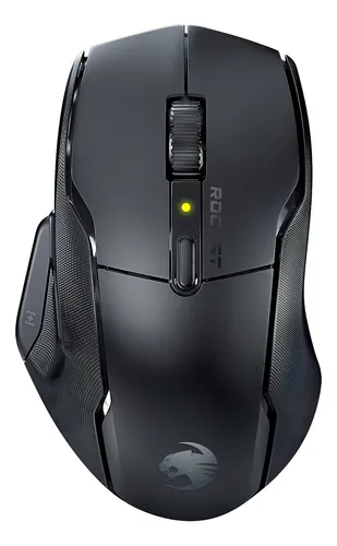 Roccat Kone Air - Mouse Ergonómico Inalámbrico Para Juego. Color Negro