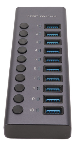 Estação De Ancoragem Usb3.0, Divisor De Hub De 10 Portas Ind