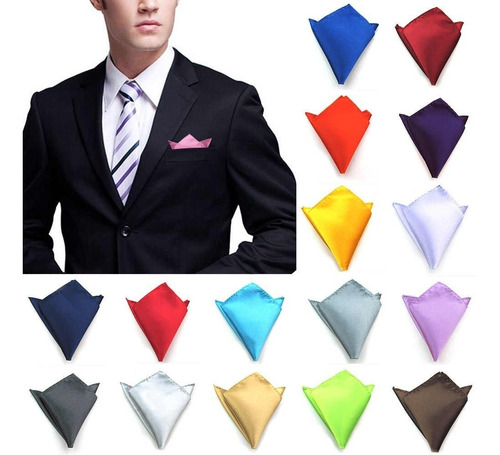 Imagen 2 de 2 de Pañuelos Para Traje Hombre Vestir Simón De La Costa Import