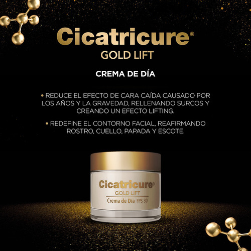 Cicatricure Gold Lift Crema De Dia Fps30 Antiarrugas 50g Momento de aplicación Día Tipo de piel Pieles maduras
