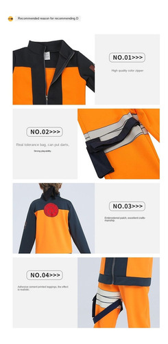 General Naruto Uzumaki Naruto Juego De Rol Trajes Para