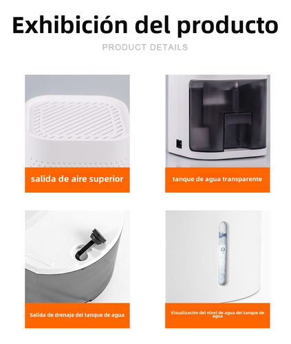 Desumidificador Eletrônico Jj Mute Para Quarto, Porão,