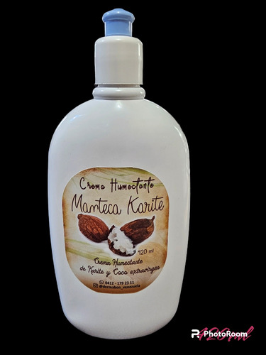 Crema De Manteca Karite Con Coco Extra Virgen 420 Ml