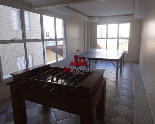 Apartamento Mobiliado Com 01 Dormitório Na Tupi Praia Grande - Ap02663 - 69311360