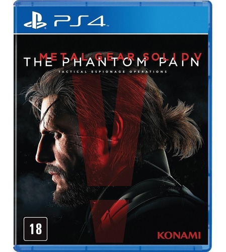 Imagem 1 de 3 de Metal Gear 5 Phantom Pain Midia Fisica Original Lacrado Ps4 