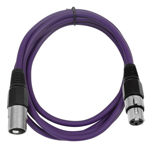 Cable Conexion Xlr Macho Hembra - Equilibrado 6 Pie