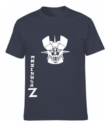 Polera Algodón Estampado Mazinger Z, Anime, Vintage