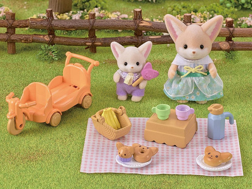 Calico Critters Zorros Fennec Niños Accesorios Sylvanian