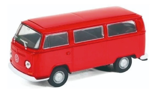 Auto Metal Coleccionable Welly 1:34 Volkswagen Bus T2