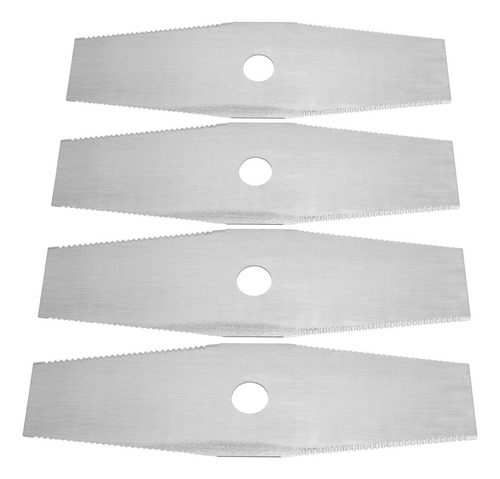 4 Cuchillas Desbrozadoras De 12 Pulgadas Con Dientes De Acer
