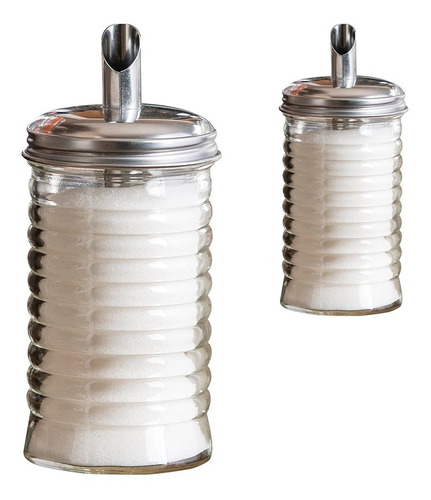 1 Azucarera Colmena De 350 Ml Con Tapa Tablecraft Hbh860