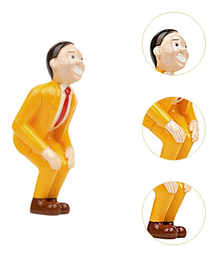 Estatua De Personaje Divertido, Adorno De Escritorio De