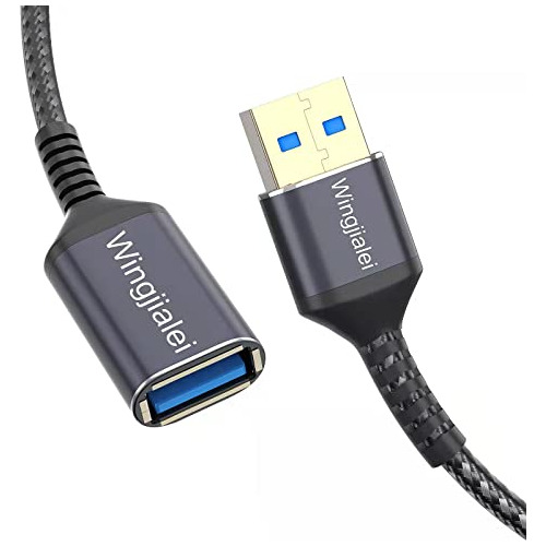 Cable De Extensión Usb Wingjialei 6ft Tipo A Macho A H