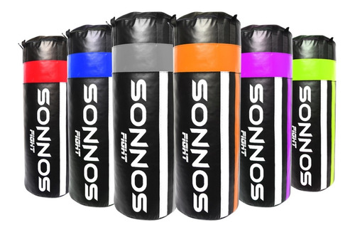 Imagen 6 de 10 de Bolsa De Boxeo 1,80 Mts Sonnos + Relleno Homologada