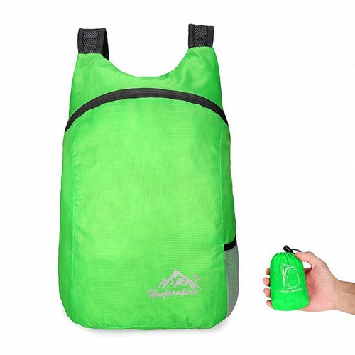 Mochila Plegable Ultraligera, Viaje, Deportes, Gym - 15 Lt