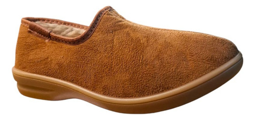 Lady's Zueco Con Corderito Dama Con Taco