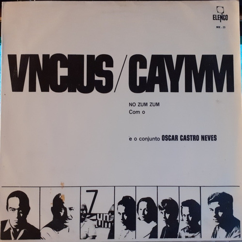 Vinicius Caymmi En El Zum Zum Tapa Y Vinilo 8 Mono