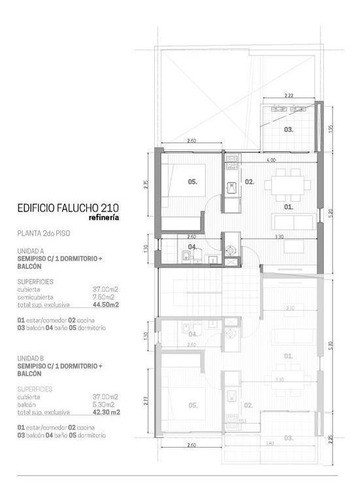 Imagen 9 de 9 de Departamento De 1 Dormitorio En Venta En Rosario