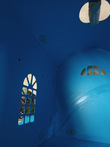 Casinha P/pets Baby House Com Toldo (Usado)