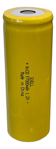 Bateria Recargable Nicd 1.2 V 7000 Mah Para Aplicacion Alta