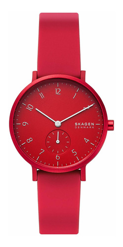 Reloj Skagen Aaren De Silicona Color 36mm.