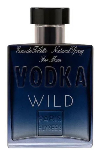 Vodka Wild Paris Elysees Edt Masculino - 100ml