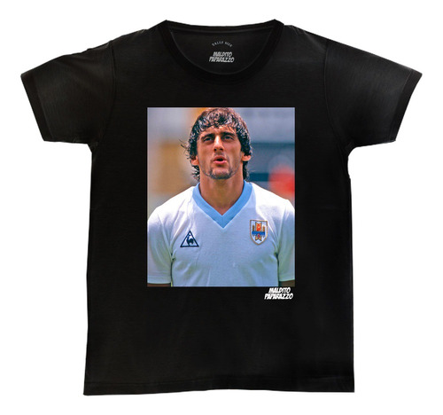 Enzo Francescoli- Uruguay- Remera 100% Algodón