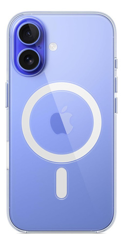 Apple - Capa transparente com Magsafe e controle de câmera para iPhone 16