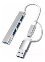 Comprar Adaptador Hub Usb Otg Type C 4 Puertos Usb 3.0