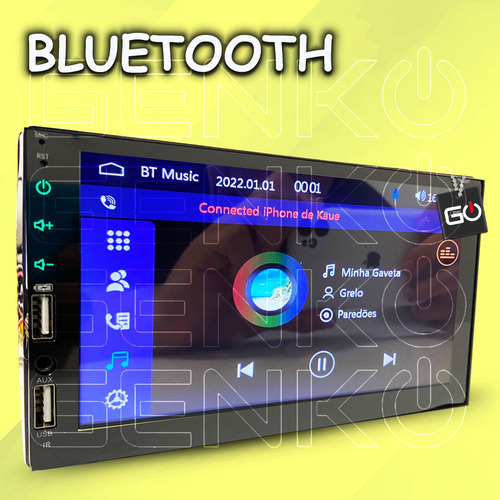Multimidia Mp5 Uno Vivace Way Carplay Android Auto Via Cabo