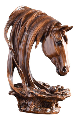 Estatua De Cabeza De Caballo, Figura Decorativa Moderna Para