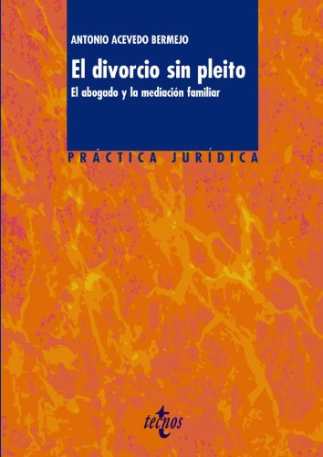 Libro El Divorcio Sin Pleito De Acevedo Bermejo Antonio Tecn