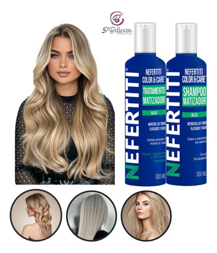 Nefertiti, Shampoo Matizador Bleu