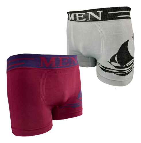 Boxer Caballero Comodo Tela Suave Mayoreo Paquete 12 Piezas