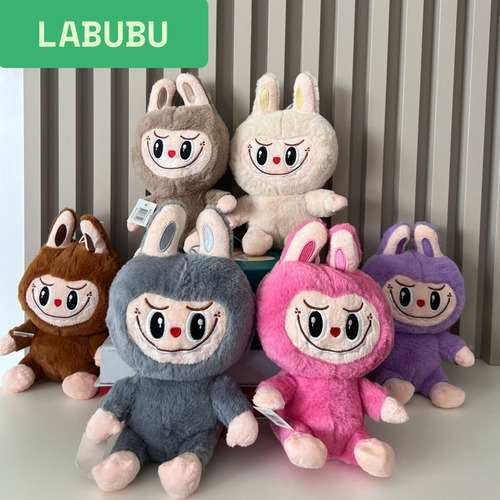 Pelúcia Labubu Lafufu 26cm Toca Musica