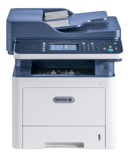 Impresora multifunción Xerox WorkCentre 3335 con wifi blanca y negra 110V - 127V