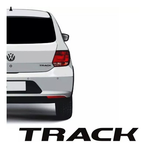  Adesivo Emblema Track Gol Voyage G6 2013 2014 2015 2016 201