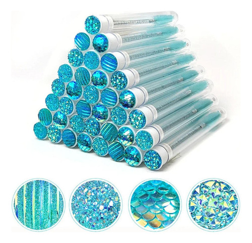 40x Rímel Desechable Cepillo Rímel Varitas Tubo Conjunto