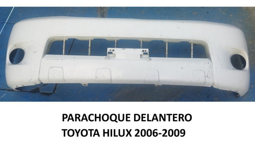 (ap-075) Parachoque Delantero Toyota Hilux 2006-2009