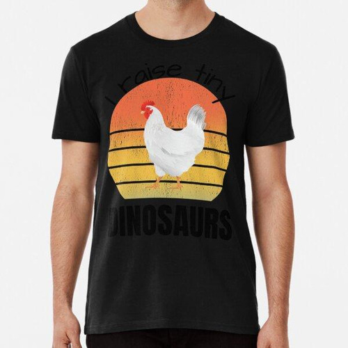 Remera Crío Dinosaurios Diminutos Pollo Gracioso Algodon Pre