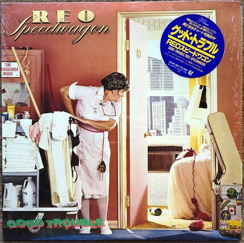 Vinilo Reo Speedwagon Good Trouble Edición Japonesa Inserto