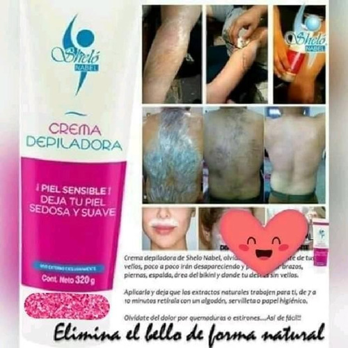 Crema Depiladora.  Https://www.shelonabel.net/link/store/204