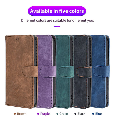 Funda Tipo Cartera De Piel Para Oukitel C57 Pro C57s C53 C50 C51 C38 C37 C25 C36 C33 C32