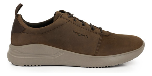 Zapatilla Hombre Zapato Cuero Urbana Sneaker Briganti Gordon