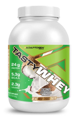 Tasty Whey Coconut Ice Cream 2.0 Lbs - Adaptogen