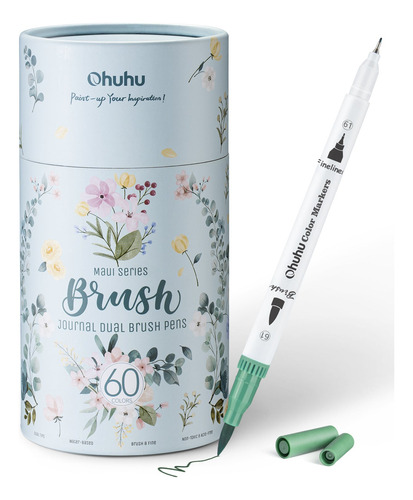 Ohuhu 36 Marker Art Markers Dual Tips Water Set Line