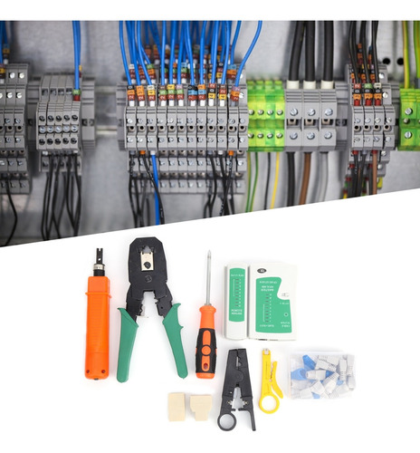 Juego De Herramientas De Cableado De Red, Cable Profesional