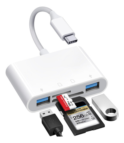 Lector De Tarjetas Sd Usb C Wnxsload Para Mac/macbook/iPad/i