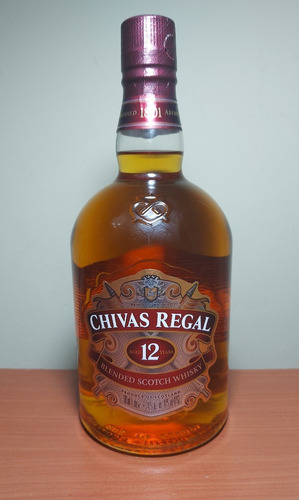 Chivas Regal 12 Años Whisky Escocés, 1000ml